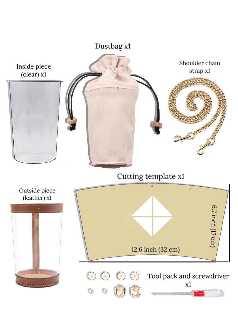 [QUEEN] PAPER BAG DIY TOTE KIT - The Jeanne Tote