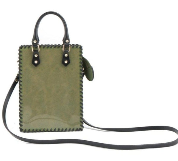 Green Paper Bag DIY Tote Kit | Green Tote Bag | Totery