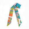 Psychedelic Twilly Scarf | Print Twilly Scarf | Totery